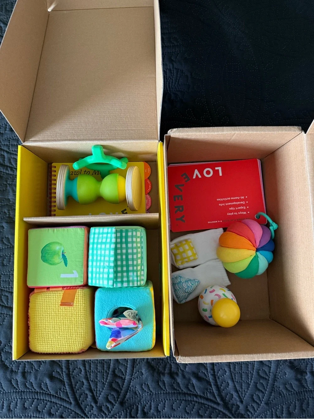Lovevery The Senser and Crawl to Me Kit